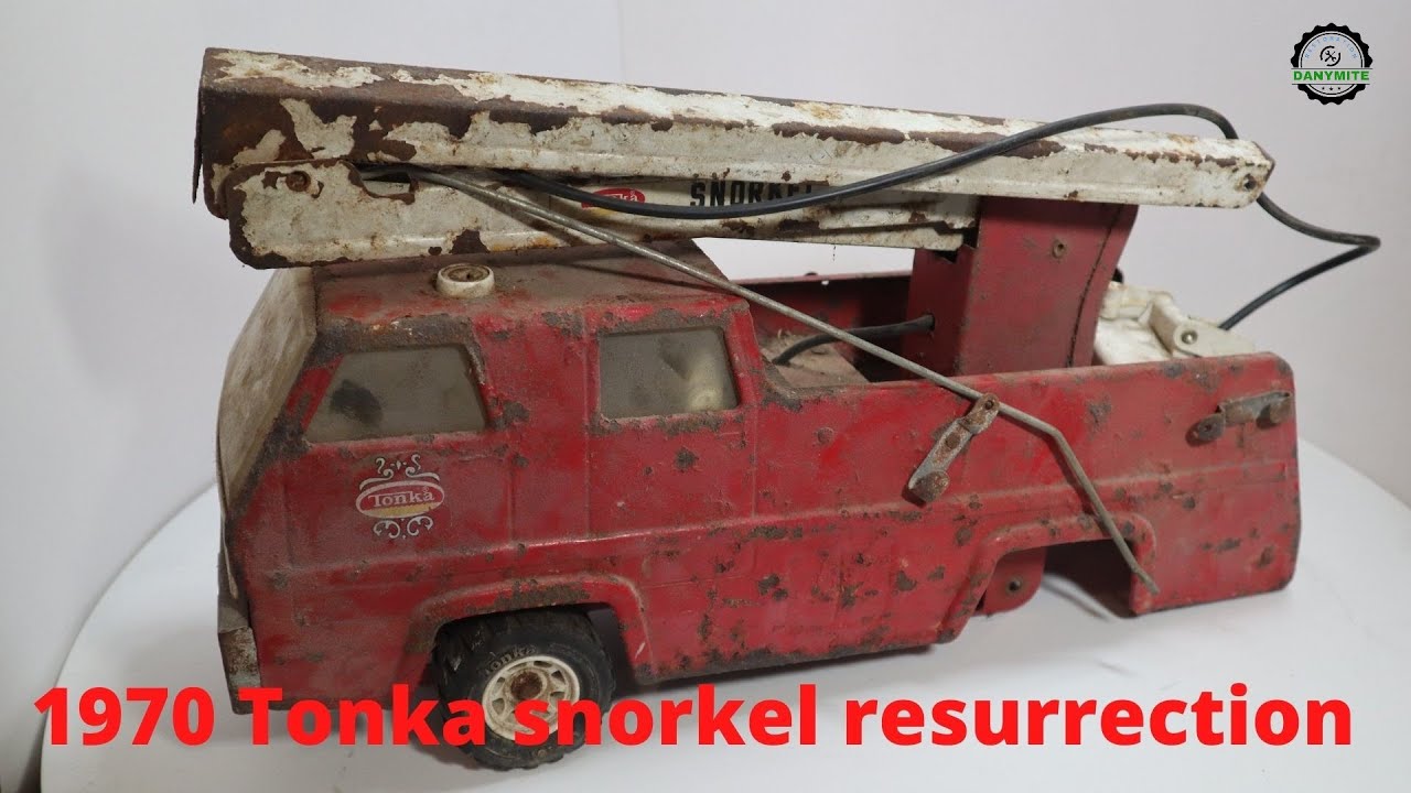 1970 Tonka Snorkel Fire Truck Resurrection