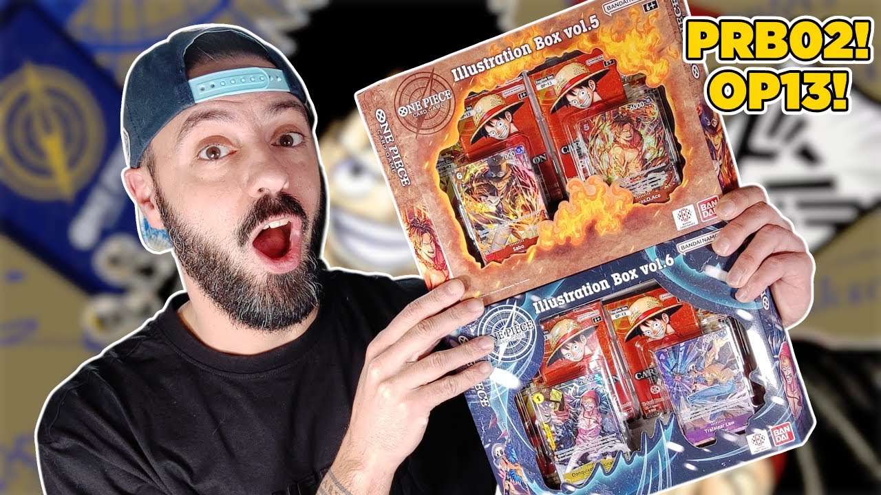 ¿EL MEJOR PRODUCTO? ABRO LAS ILLUSTRATION BOX VOL. 5 Y 6 DE ONE PIECE CARD GAME! TAMBIÉN LOS DP09!