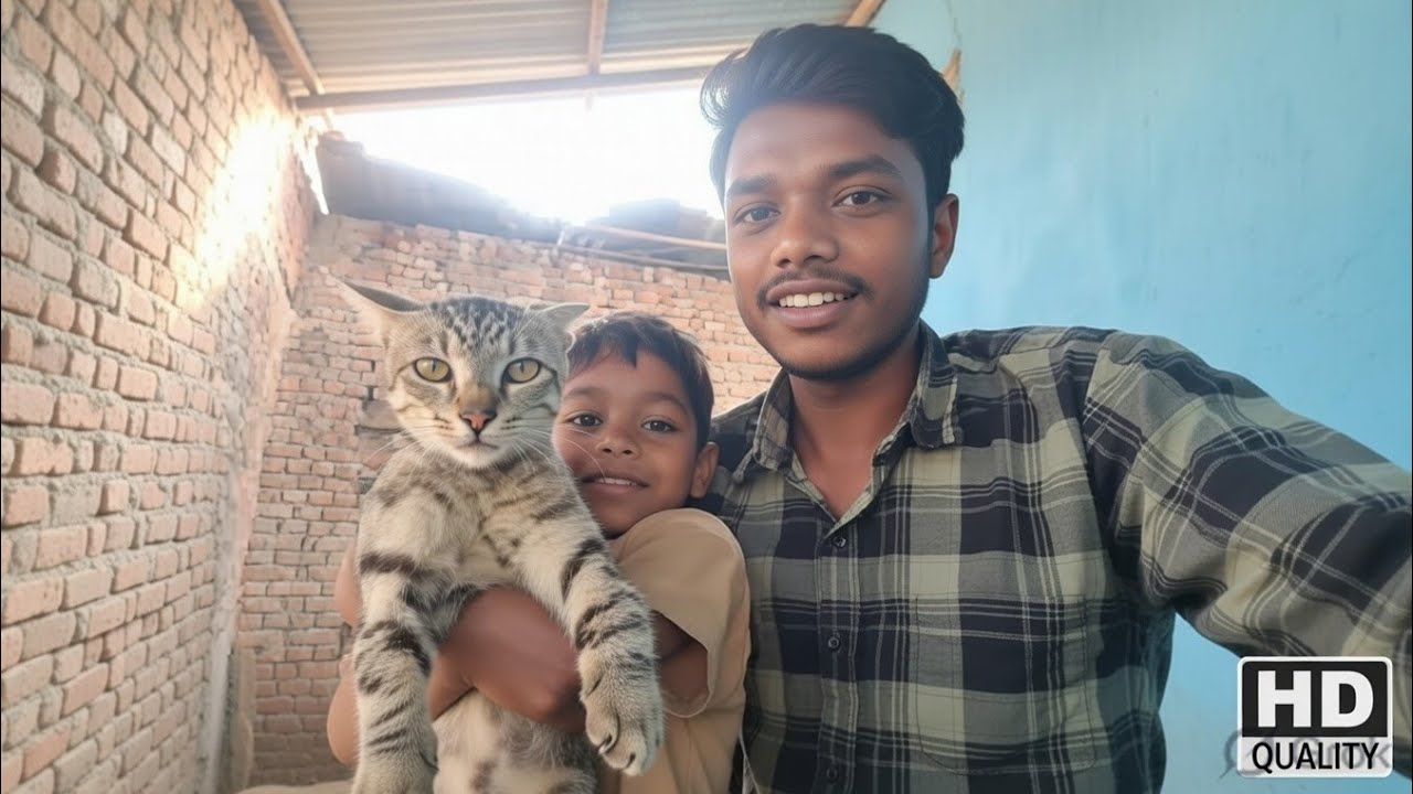 Vikash cat ko mummy bolta hai 😊