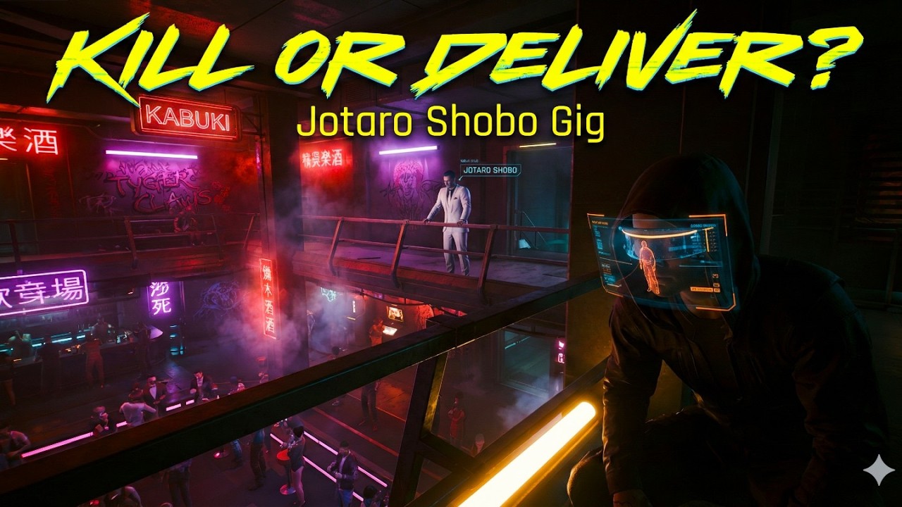 Cyberpunk 2077: How to Deal With Jotaro Shobo