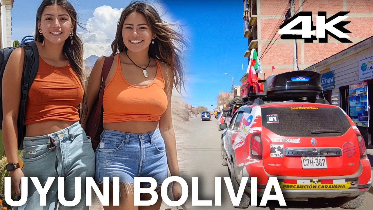 Uyuni. Bolivia. 4K Walk