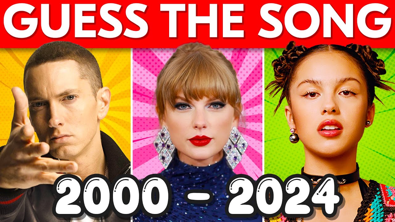 Guess the Song 🎤 | Most Popular Songs 2000-2024 | 🎶 Music Quiz