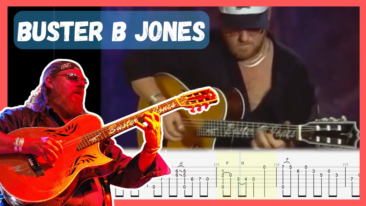 REDNECK Malmsteen?! Buster B Jones Guitarville - AMAZING Fingerstyle
