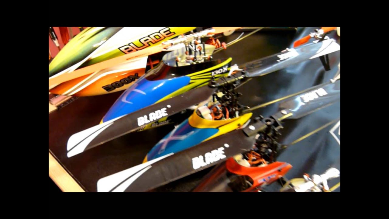 Side by side  Blade Nana Cpx, Mcpx V2, Mcpx BL , 130 X and 300 X