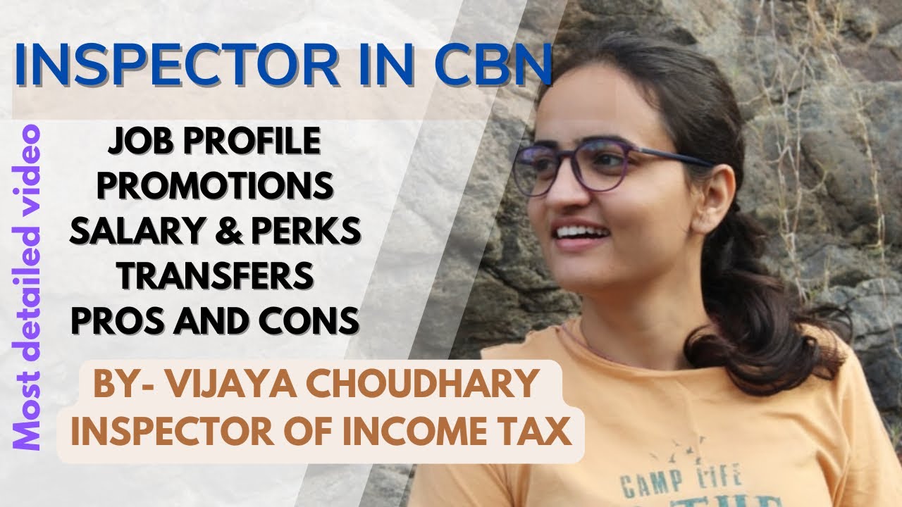 NARCOTICS INSPECTOR | FULL JOB RPFILE | PROMOTIONS | SALARY | TRANSFERS | CBN | VIJAYA CHOUDHARY |