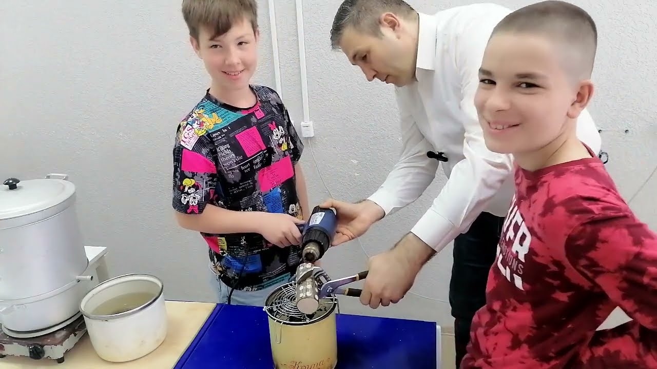 Вытопка воска из опок, Хайтек 6гр.