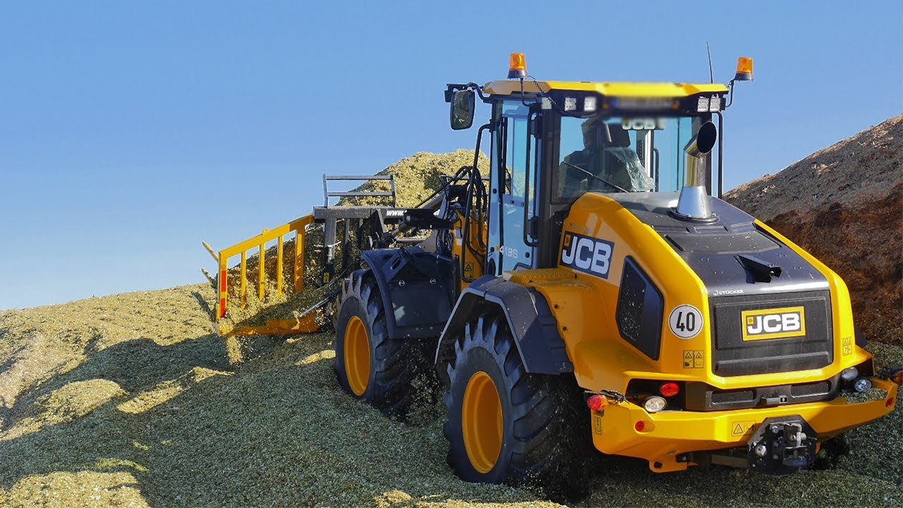 JCB Produktvideo | JCB 419S | Grüngutgabel | Paderborner Agrarvideos