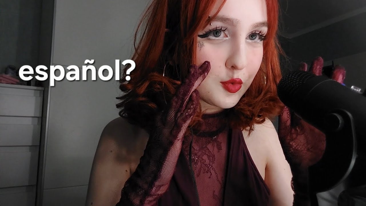 ⭒⋆ ｡attempting to speak Spanish ASMR｡⭒⋆(hablante no española)⭒⋆ ｡♱｡⭒⋆