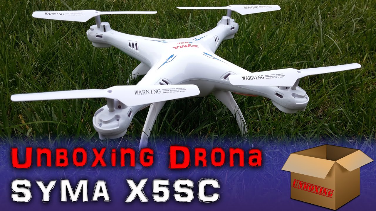 |Rozpakowanie| Syma X5SC z kamerą HD 720p Unboxing Drona za około 200zł
