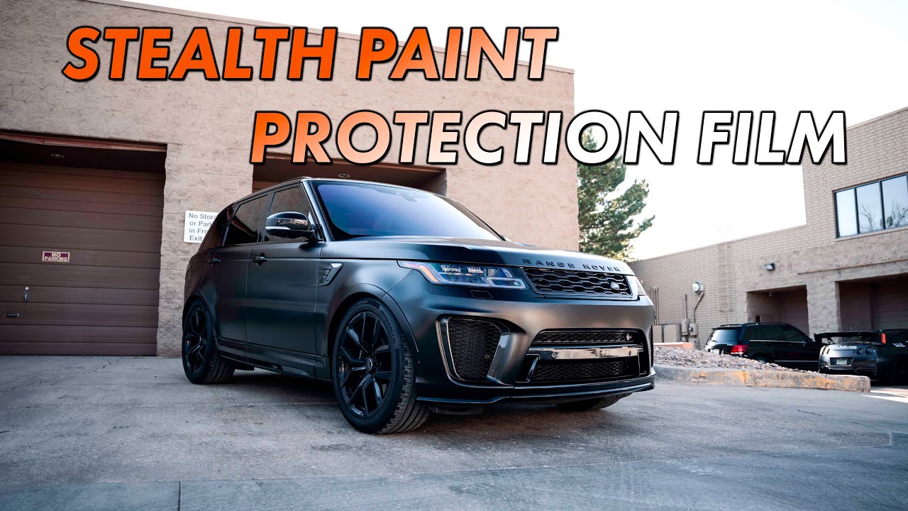 Range Rover SVR Going Full Body Stealth Paint Protection Film!