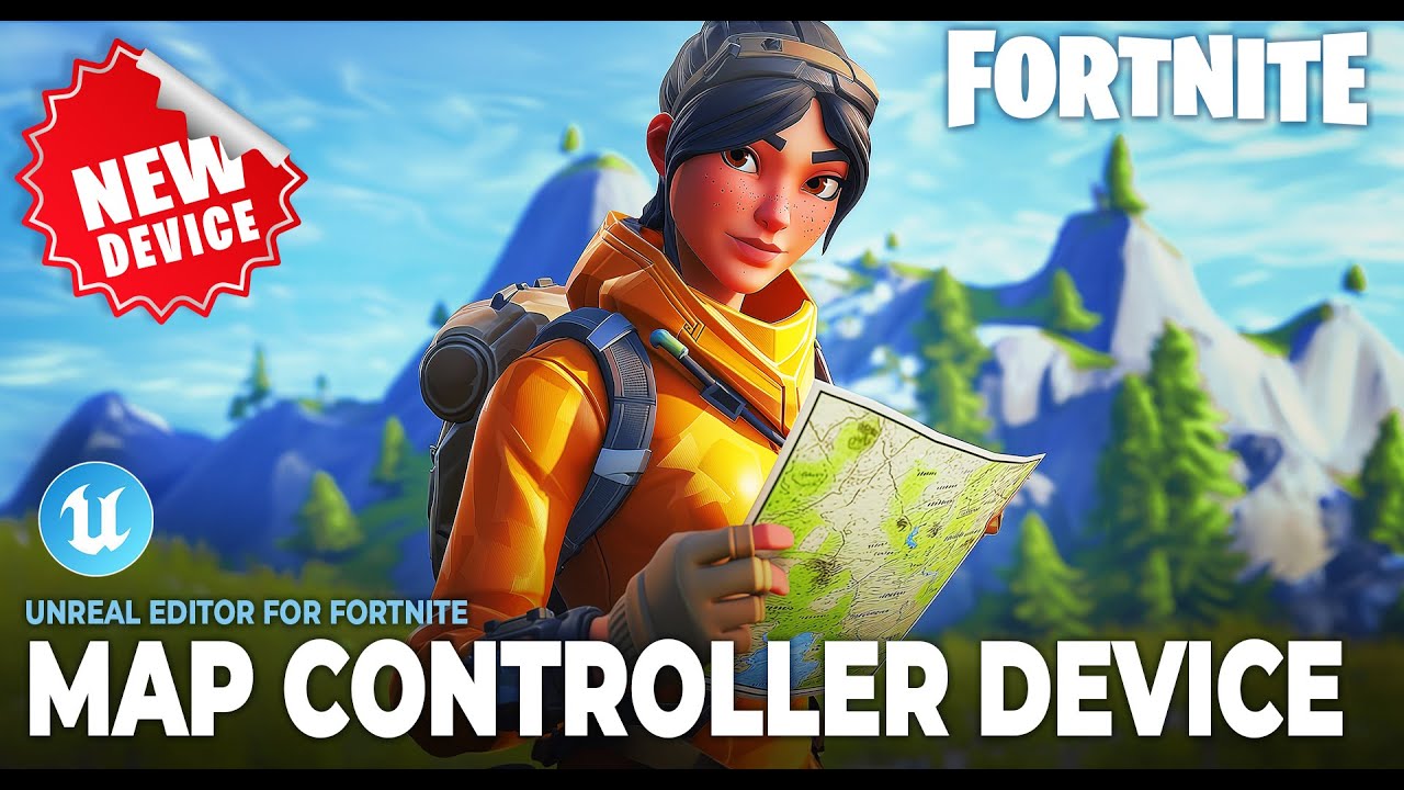 🤯 Custom minimaps? Unlocking the Power of the NEW Map Controller Device! 😲 (UEFN Fortnite Tutorial)