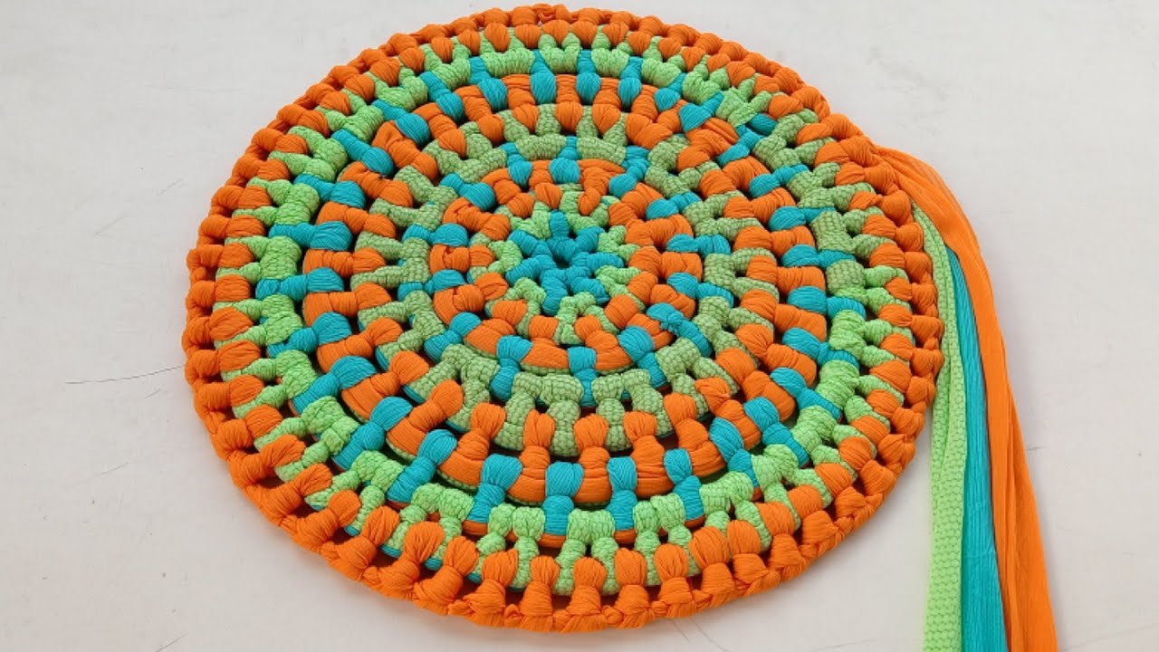 Super Beautiful Doormat Ideas , Doormat Making At Home , Paydan Banane Ka Tarika , Craft With Priya