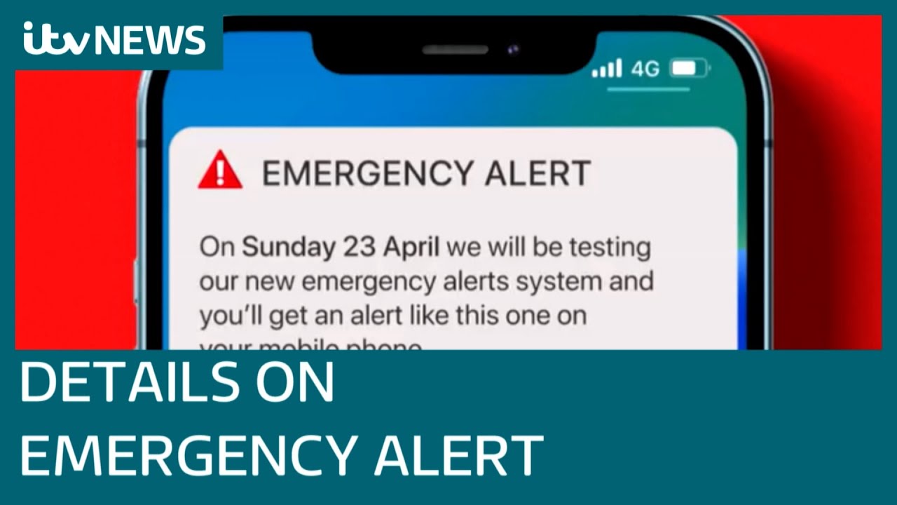 Details of this week&rsquo;s UK mobile emergency alert system test released | ITV News