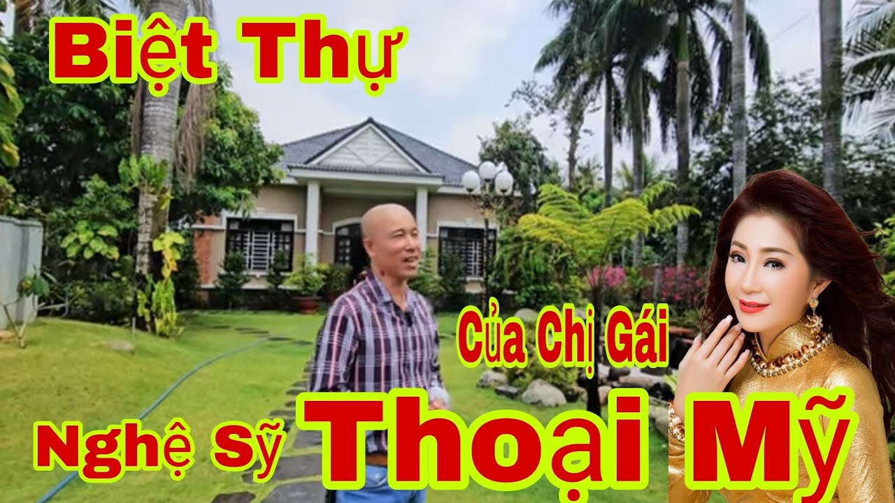 🛑Bên Trong Căn Biệt Thự Tuyệt Đẹp Có Hồ Cá Koi Của Chị Gái Nghệ Sĩ Thoại Mỹ