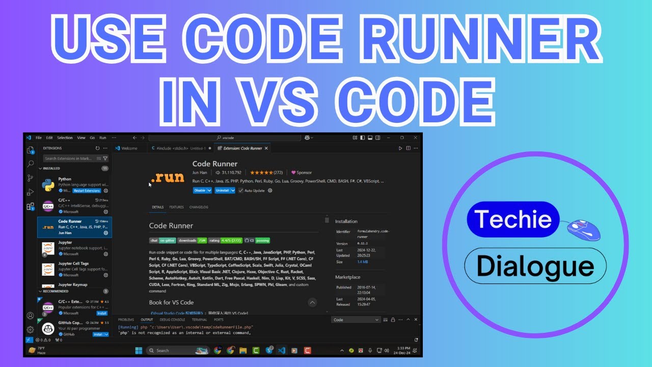 Как использовать Code Runner в VS Code &mdash; пошаговое руководство (2025)