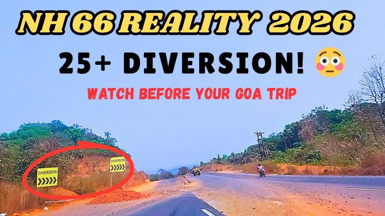 Goa to Mumbai by Road | Mumbai Goa Highway NH66 Latest Updates in 2026 | Stay and Food Review