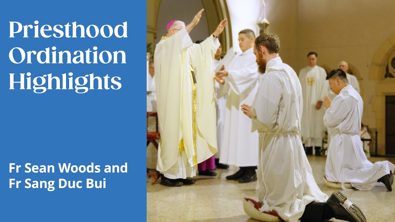 Fr Sean Woods and Fr Sang Duc Bui - Catholic Priesthood Ordination Highlights