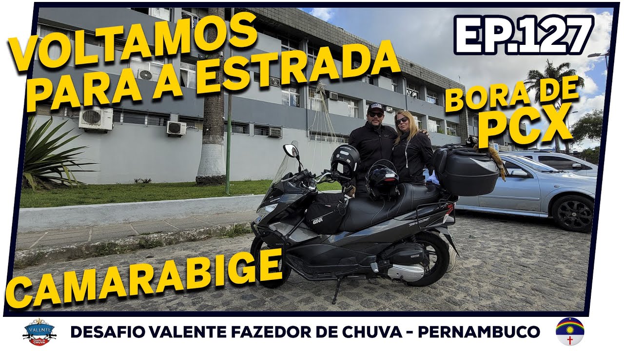 Bora CONHECER PERNAMBUCO de SCOOTER PCX - Voltamos para a Estrada | CAMARAGIBE | EP-127