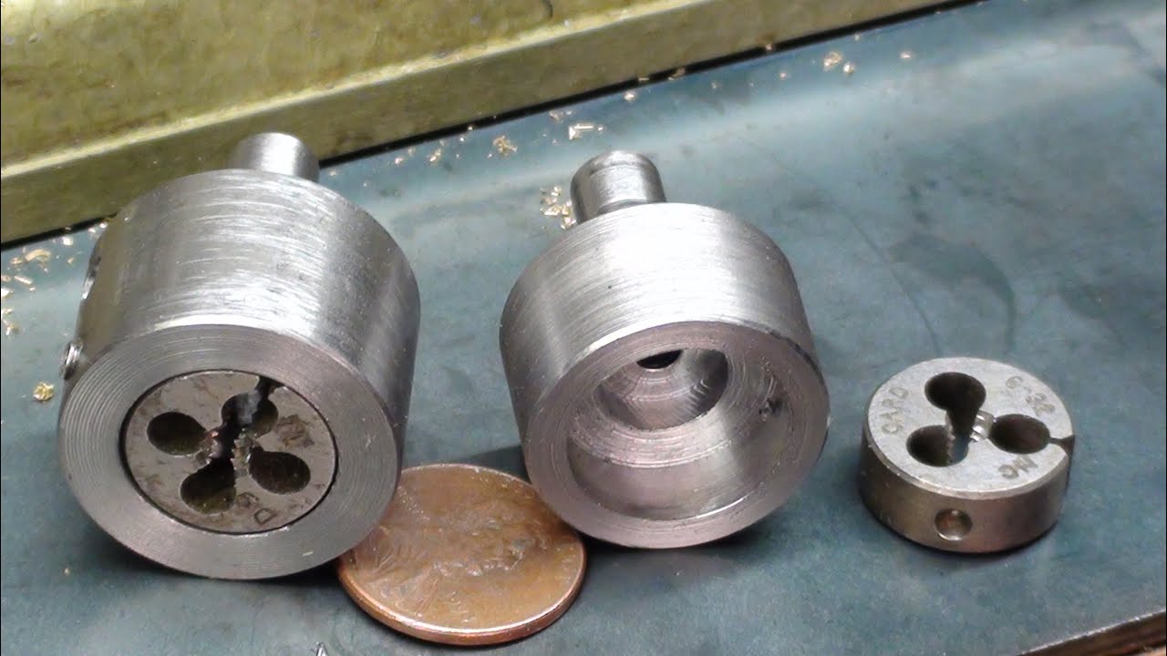 MAKE UNIMAT TAILSTOCK DIE HOLDER #943 tubalcain