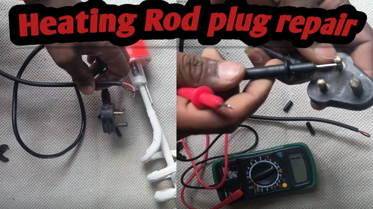 Heating Rod plug repair Full video electronics part 👍👍