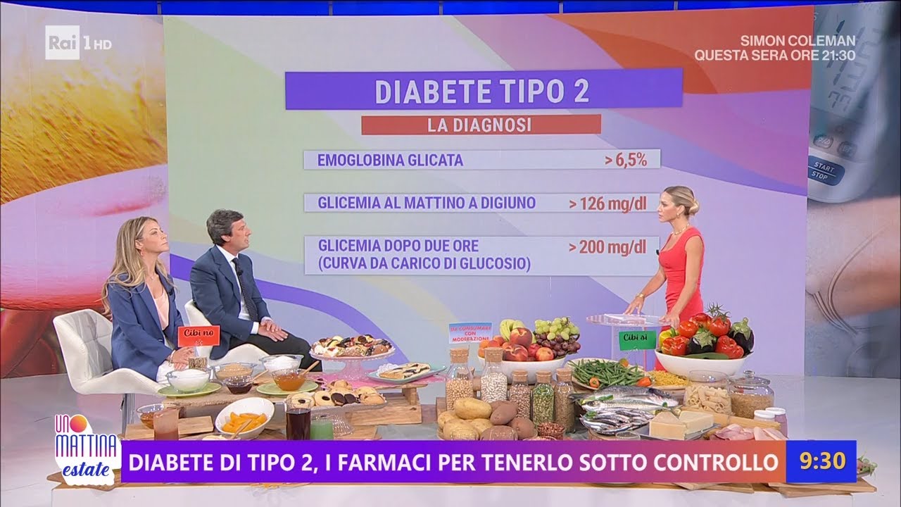Diabete di tipo 2 - Unomattina estate 06/08/2025