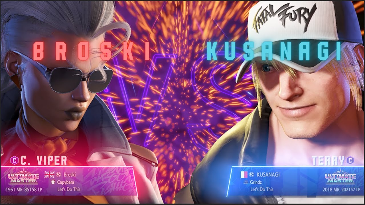 SF6 ▰ BROSKI (C. VIPER) vs KUSANAGI (TERRY) ▰ High Level Gameplay