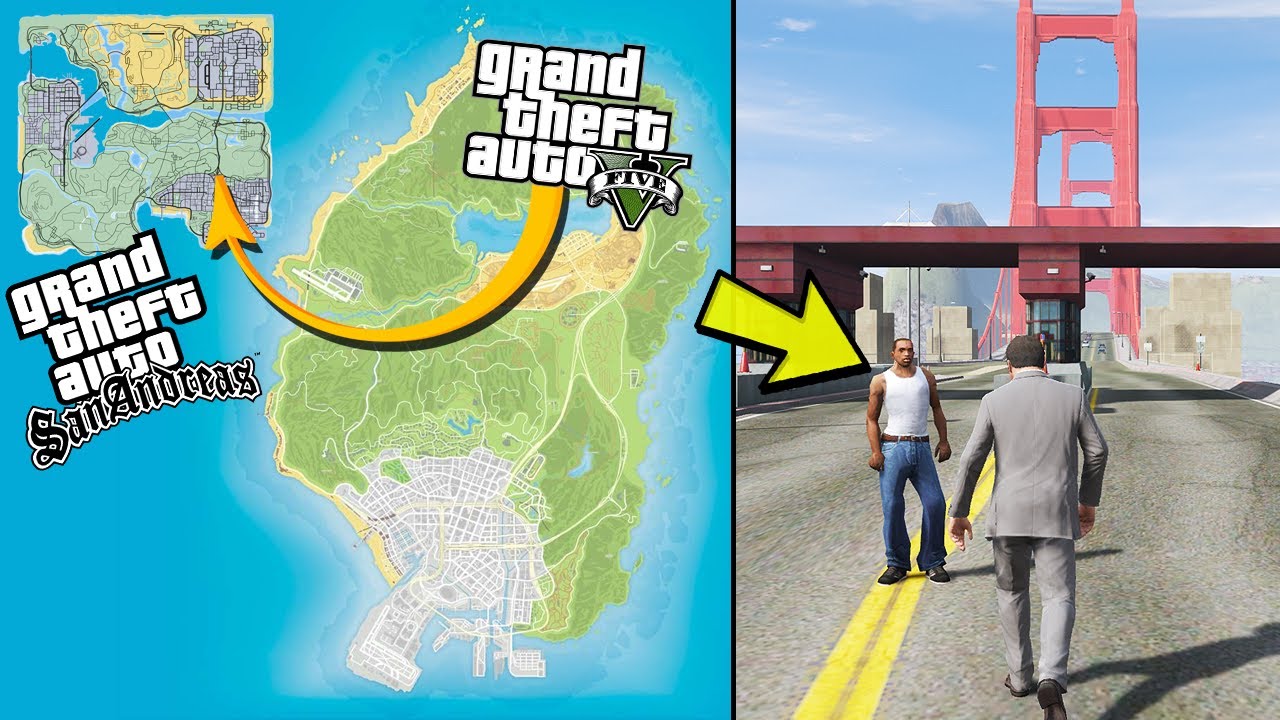 GTA 5 DE GTA SAN ANDREAS 'A GİTMEK ! YILLAR SONRA BULUNDU