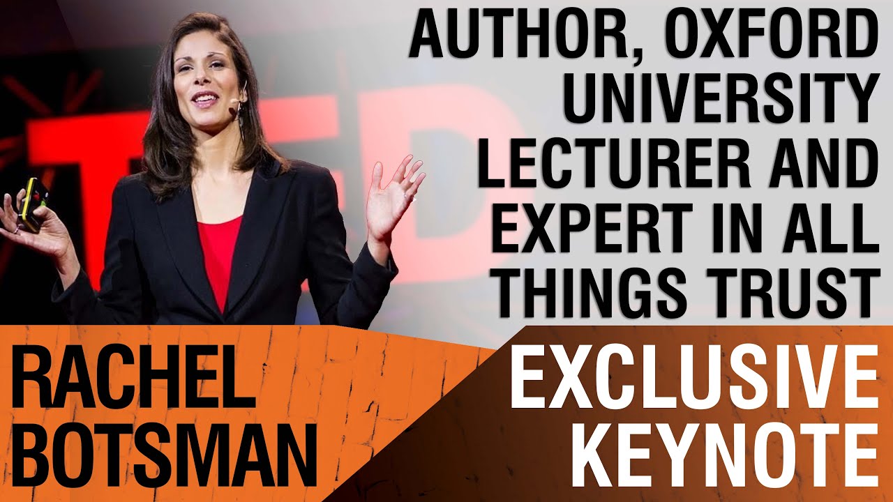 Rachel Botsman Speaker | How Technology is Changing Who we Trust | Contact Agent