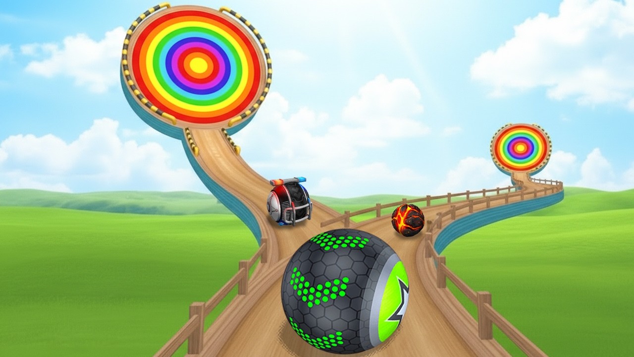 🛑 Going Balls Viral Tiktok Gampelay Android ALL LEVEL Amazing Speed Race New Satisfying Mobile Game
