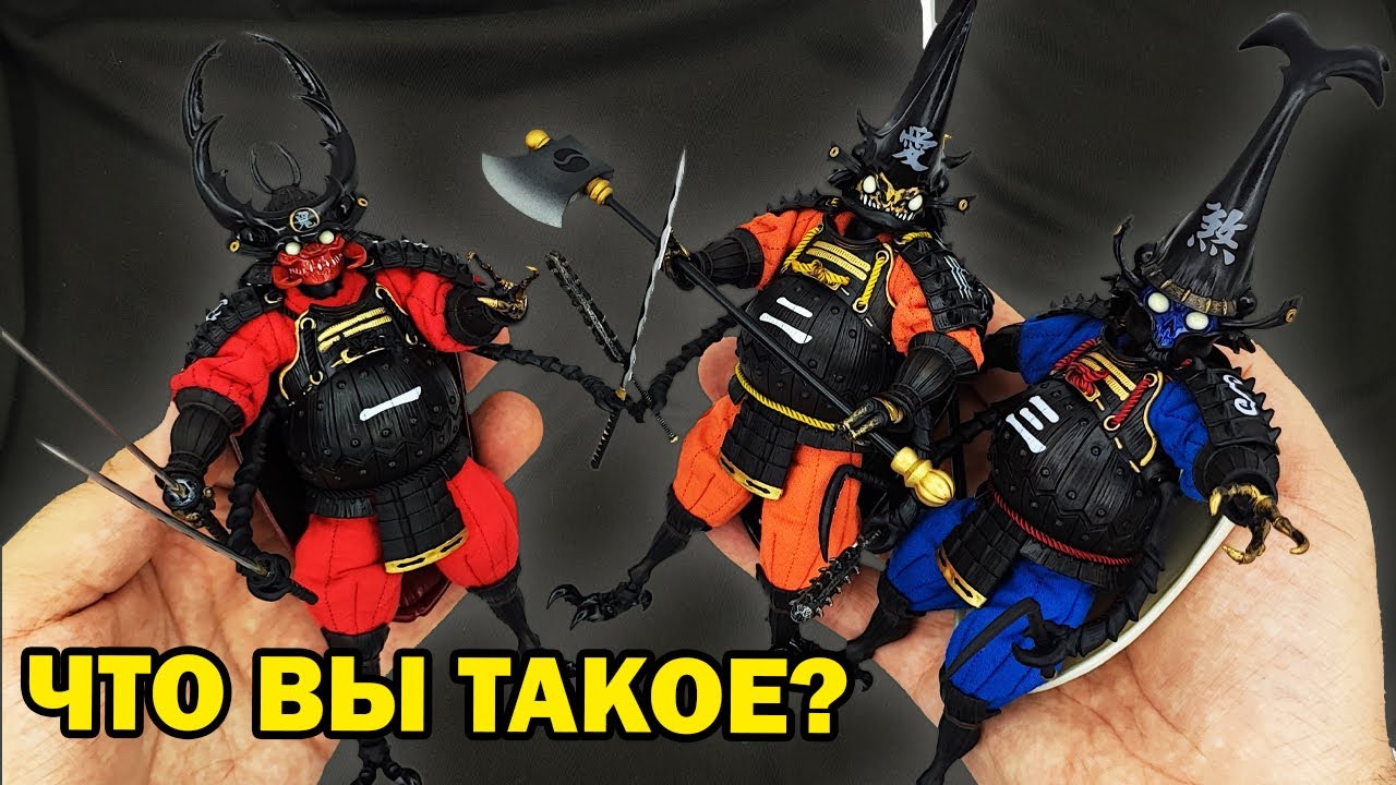 Жуки - самураи: неожиданно крутые фигурки от CrowToys