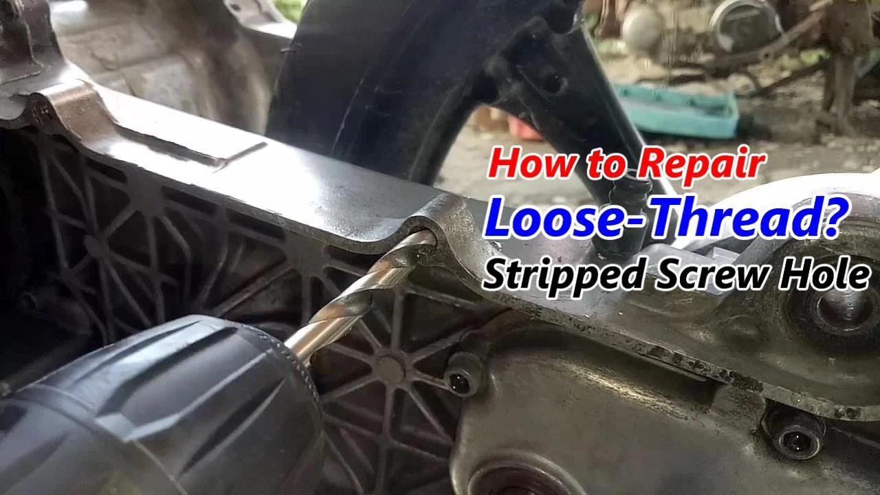 How to Fix Loose Thread Bolt Hole