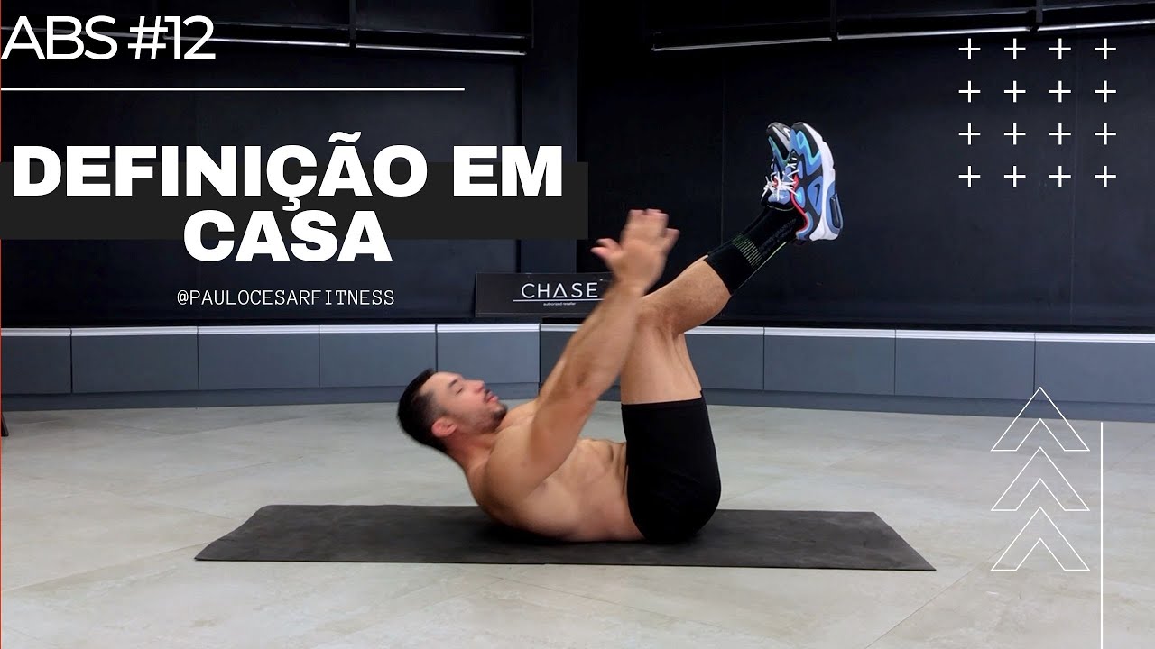 Treino de ABS Em Casa | #12 Definição em Casa com Paulo Cesar