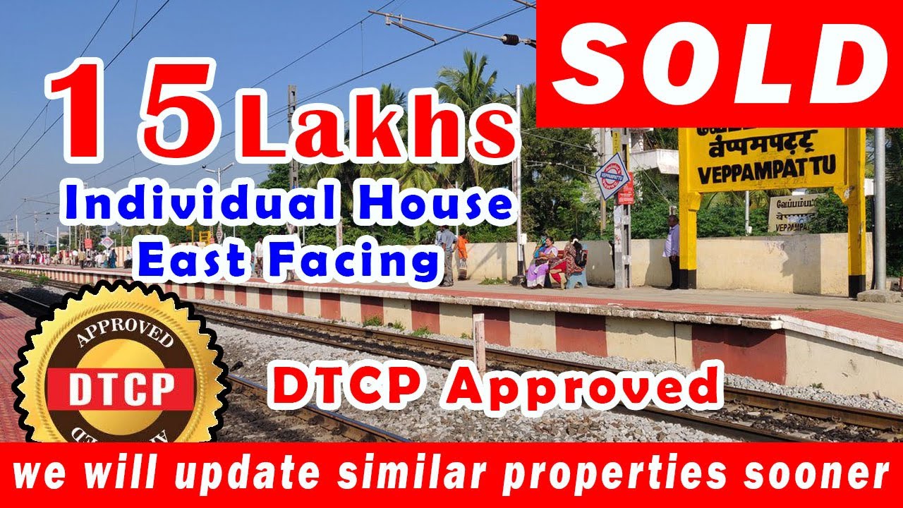 SOLD - 15 Lakhs Individual House in Avadi Veppampattu East Facing Near Railway Station 430sqft