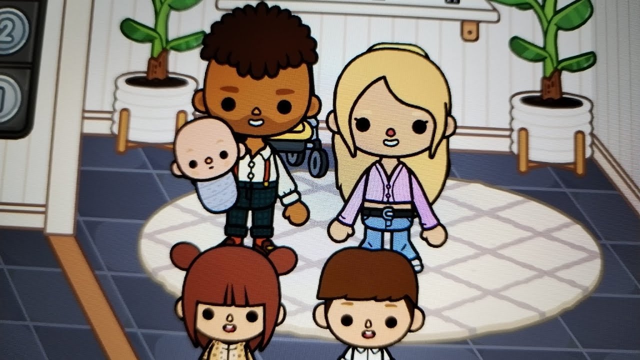 Vi facciamo vedere  la nostra mattinata ( ho riaredato la casa della famiglia fg) #toca world#