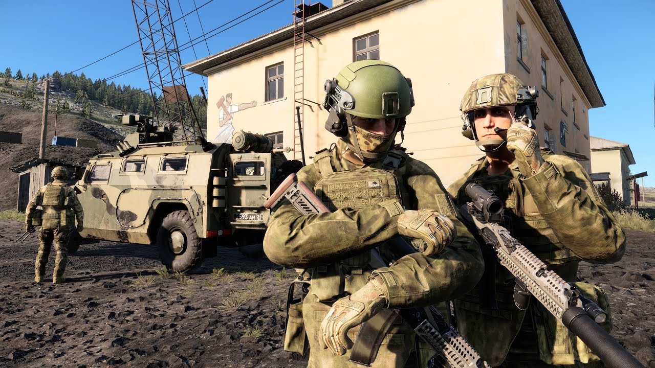 ВЫСАДКА ГРУППЫ ГОСТОВИЧА ARMA REFORGER