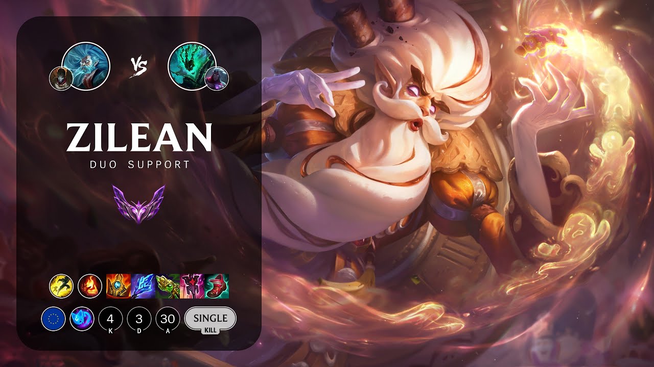 Zilean Support vs Thresh - EUW Master Patch 13.24