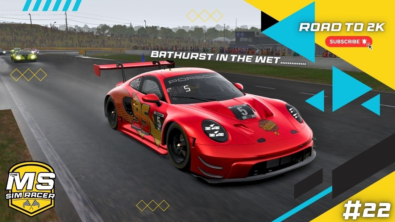 iRacing Rain Master Challenge at Bathurst  Road to 2k iRating #22