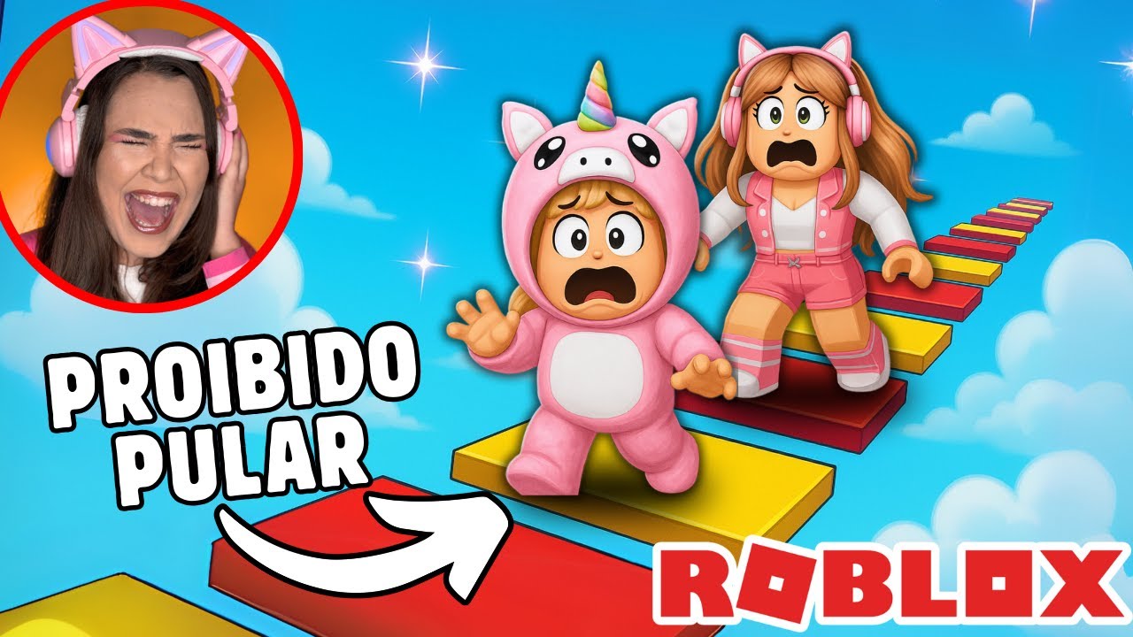 PROIBIDO PULAR nesse OBBY no ROBLOX