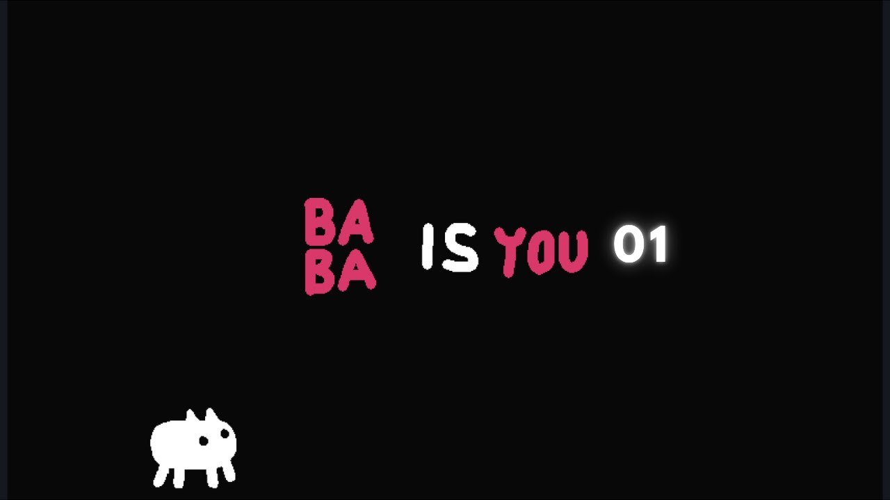Andrej plays Baba Is You #01