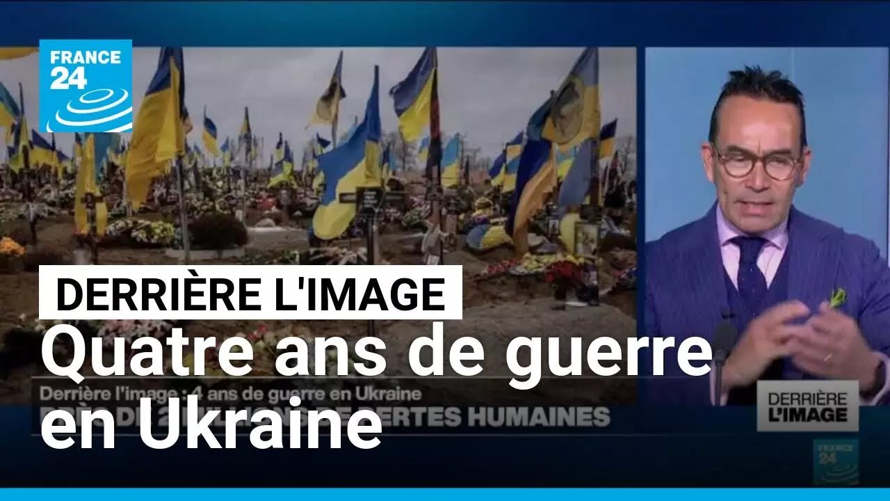Derrière l'image : quatre ans de guerre en Ukraine, près de 2 millions de pertes humaines