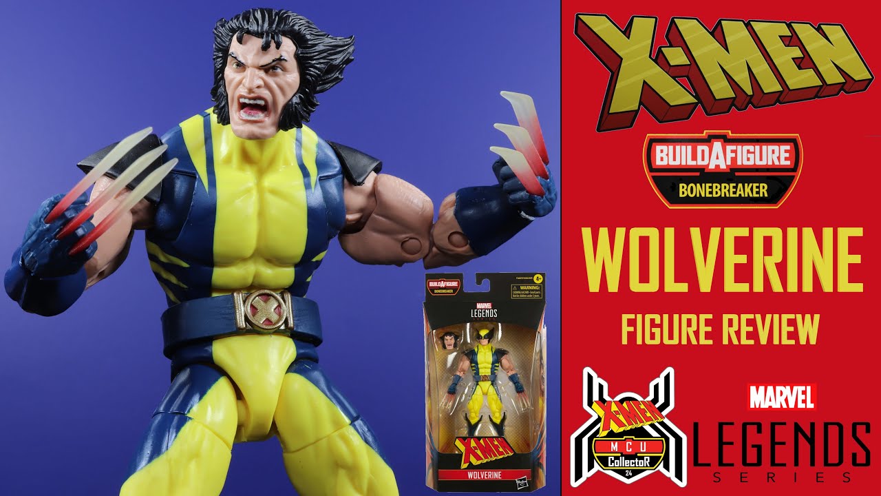 Marvel Legends WOLVERINE Heat Claws Xmen Reavers Bonebreaker BAF Wave Figure Review