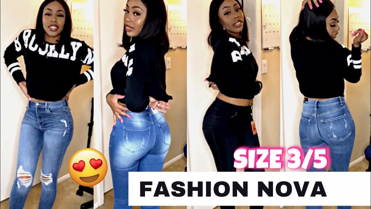FASHION NOVA DENIM JEAN TRY ON HAUL | 2021 | SIZE 3/5 *FOR SLIM GIRLS*