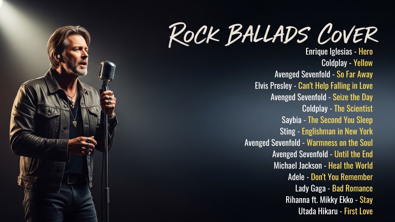 Rock Ballads Cover Mix 🎸🔥 | Deep Emotions & Strong Vocals