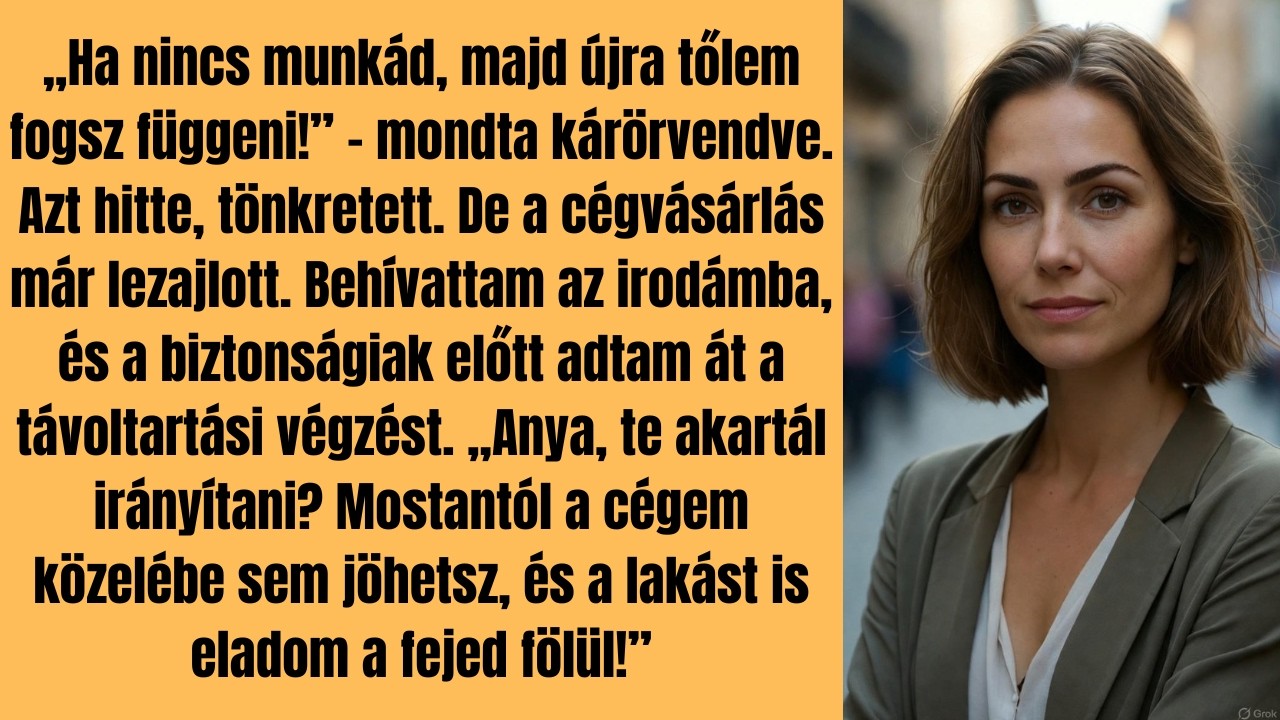 Anyám hamis pletykákat terjesztett rólam a főnökömnél, hogy kirúgjanak – Nem tudta, hogy én lettem..