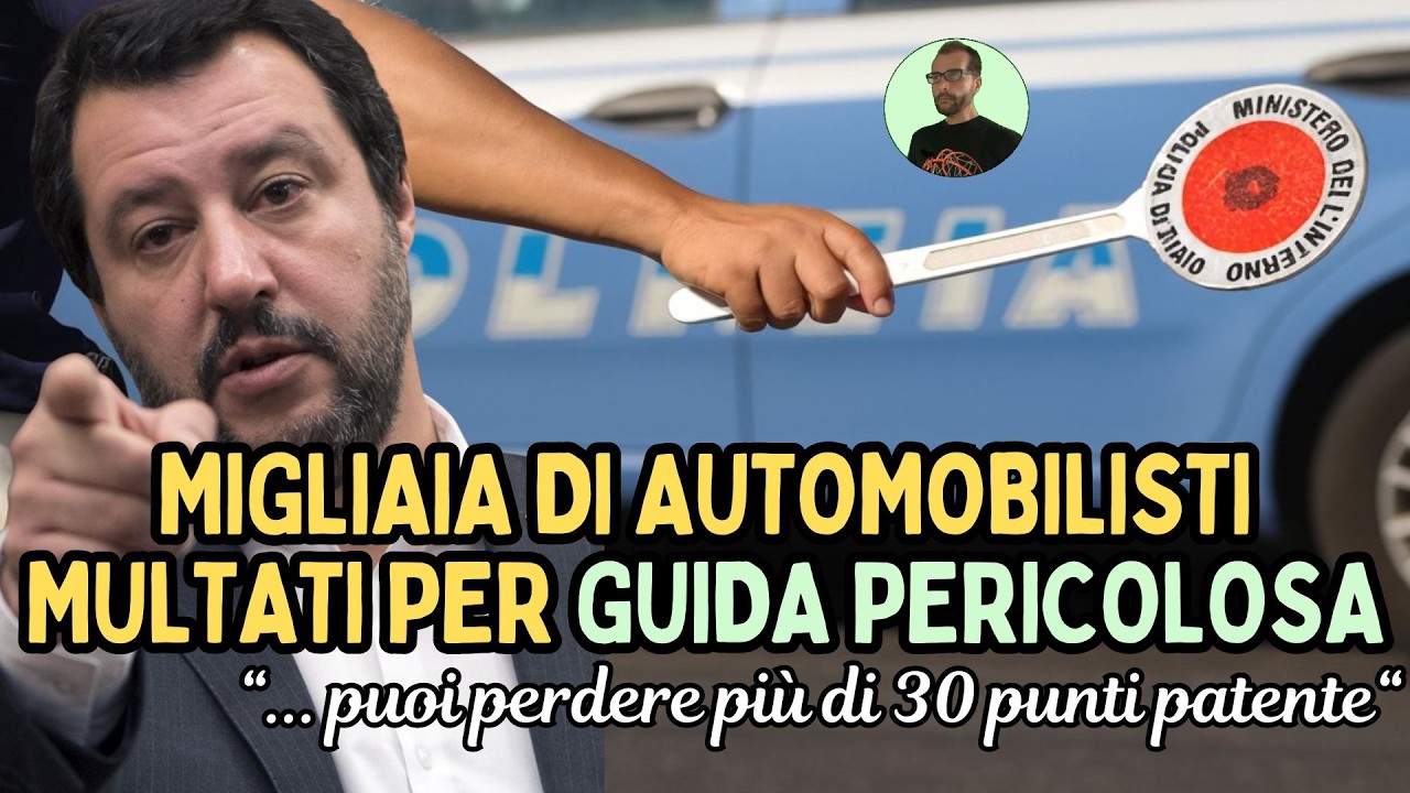 TOLLERANZA ZERO SU QUESTE INFRAZIONI: STRETTA DEL MINISTRO SUL RISPETTO DEL CODICE DELLA STRADA!