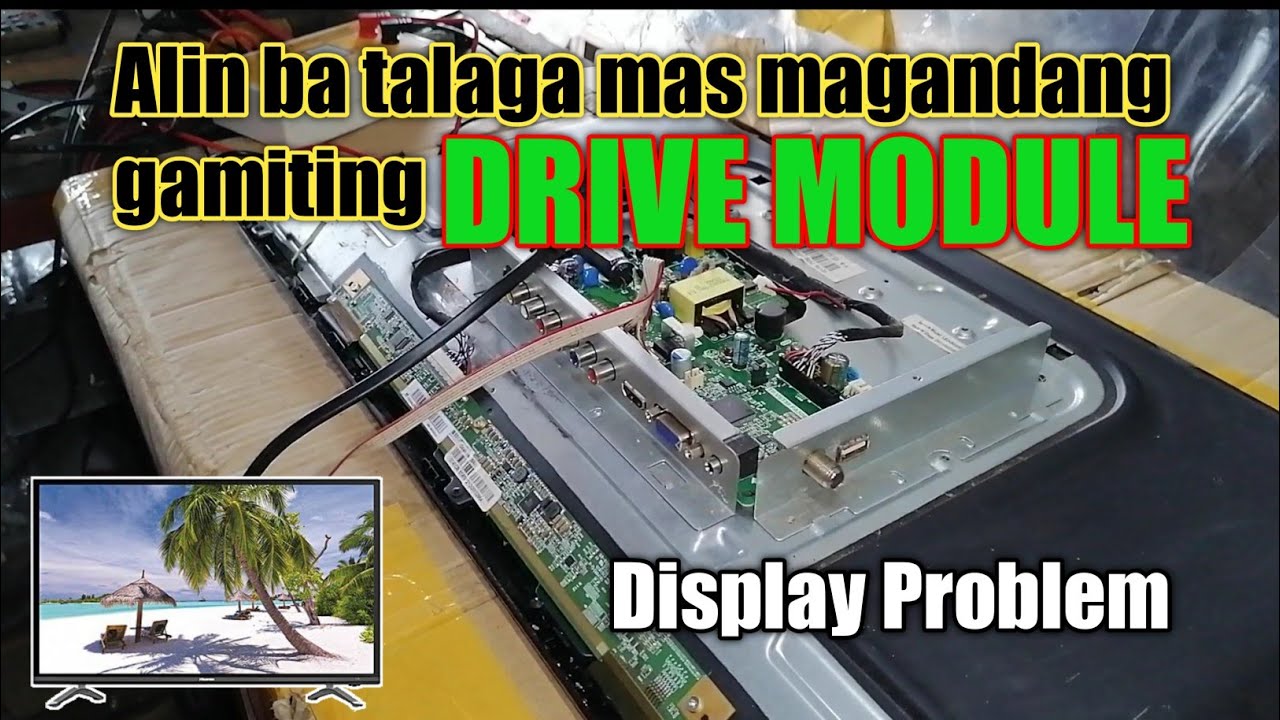 Pano mag ayus ng LED TV display problem