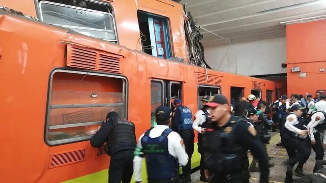 Usuarios narran cómo ocurrió el choque del Metro en Tacubaya