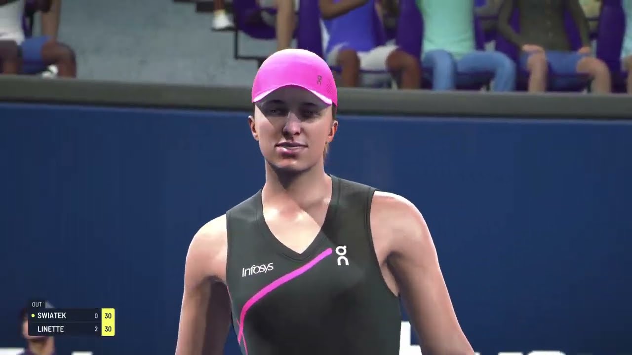 Live: Iga Swiatek Vs Magda Linette - Miami Open 2026 WTA 1000 Preview - R64 - Official game WTA