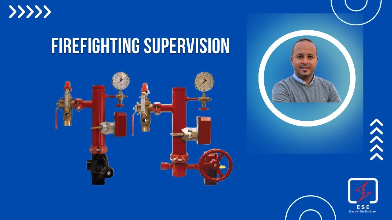 Firefighting supervision  مراقبة نظام اطفاء الحريق