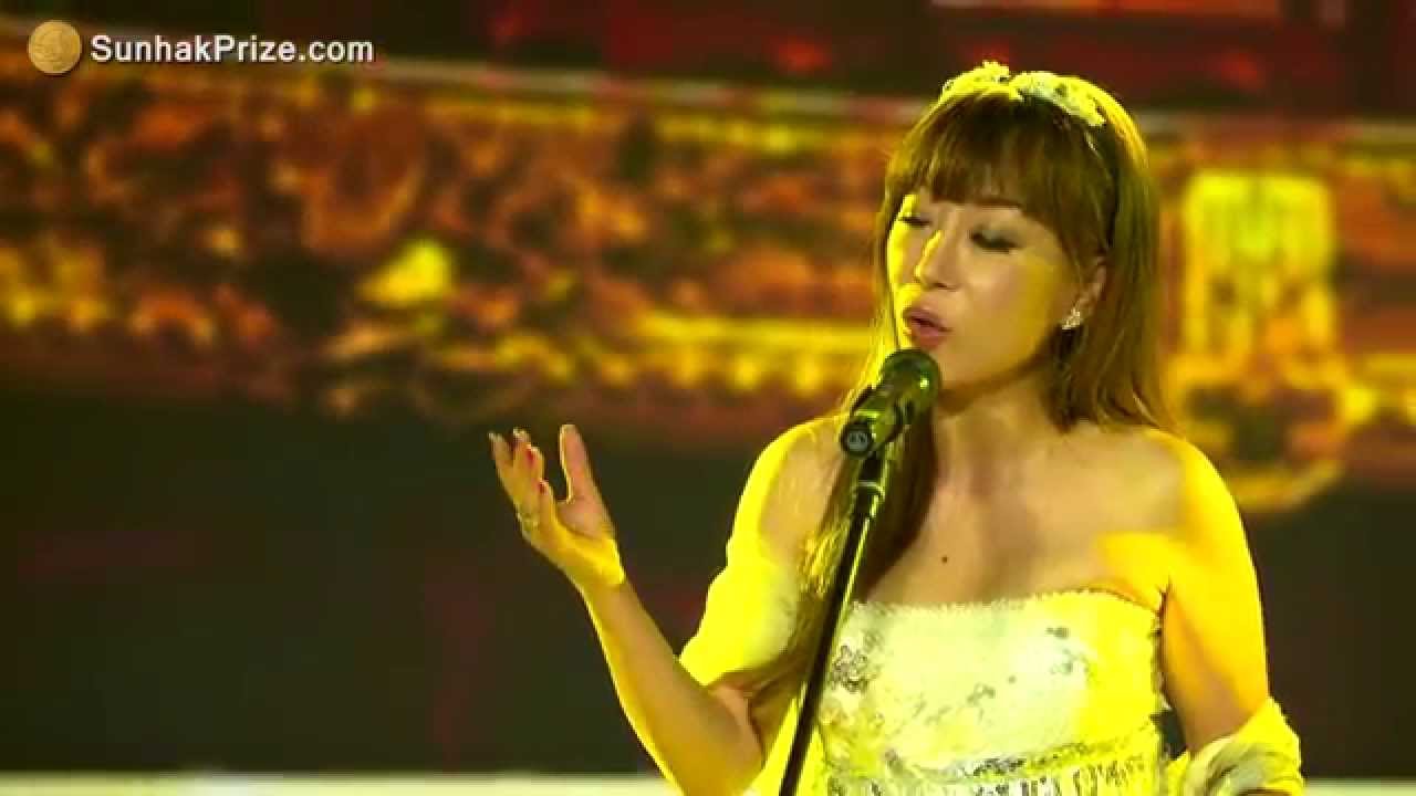 Soprano Sumi Jo - Adagio (The inaugural Sunhak Peace Prize Ceremony Congratulatory Song)